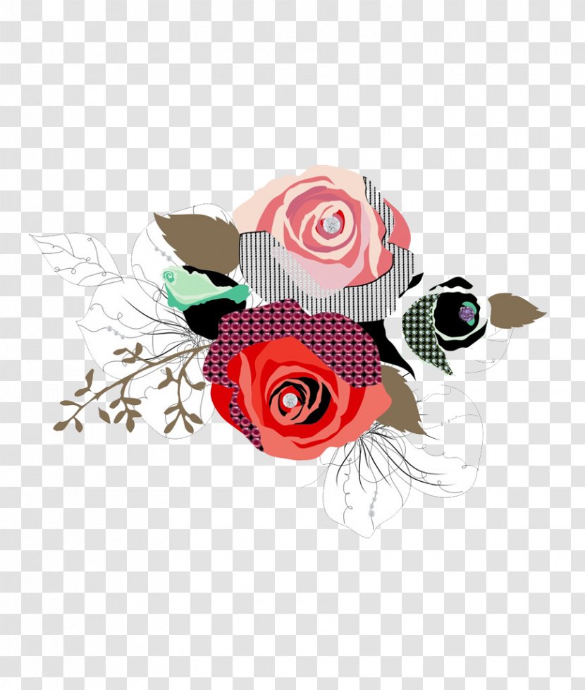 Watercolor: Flowers Watercolor Painting Rose - Vecteur Transparent PNG