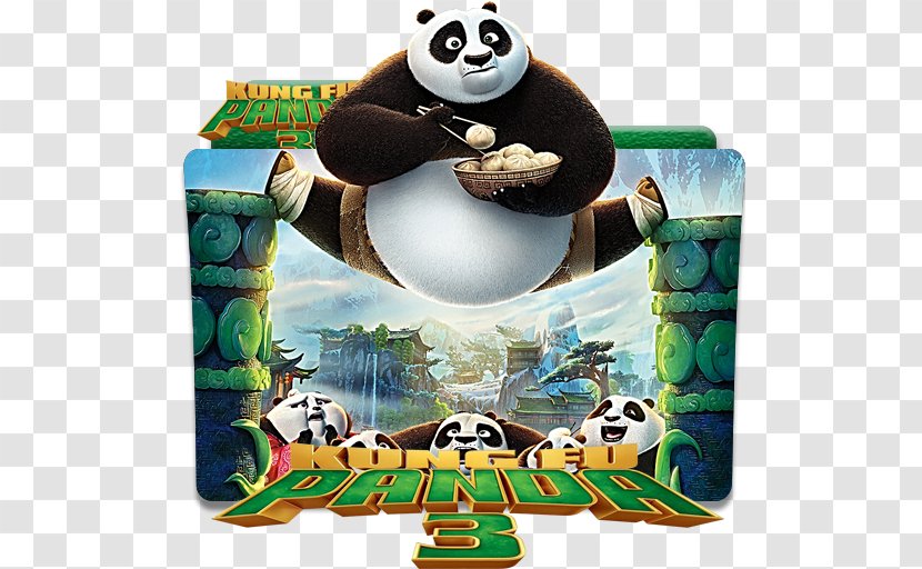 Giant Panda Po Kung Fu Film Cinema - Games Transparent PNG