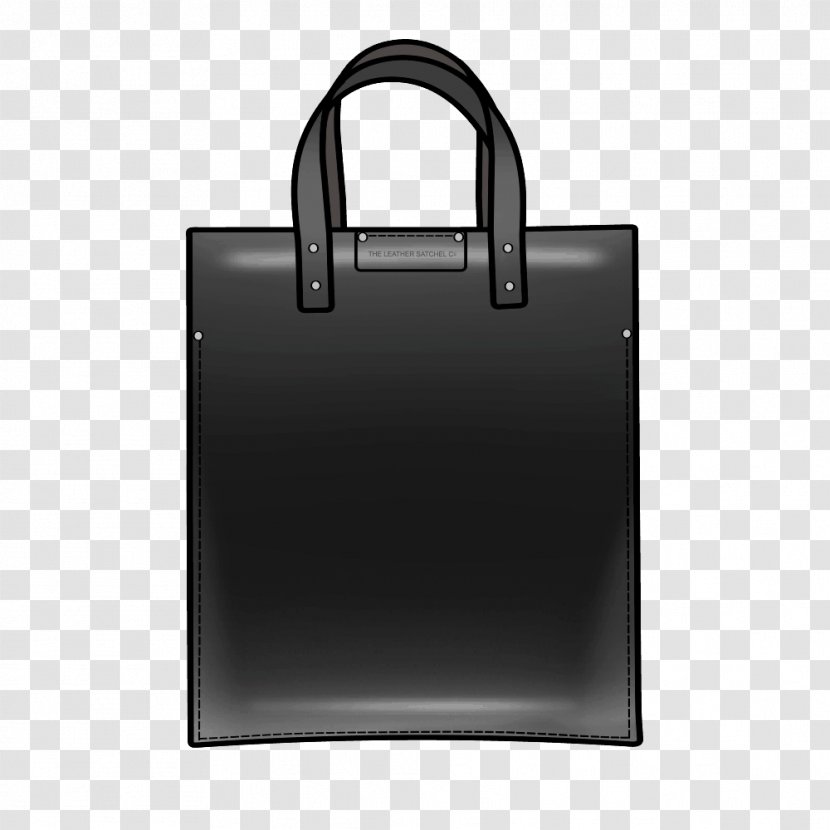 Briefcase Leather Tote Bag Chanel - Baggage - Black Zipper Portfolio Transparent PNG