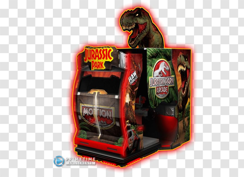 Jurassic Park Arcade Game Video Raw Thrills - Isla Nublar - Deluxe Flyer Transparent PNG