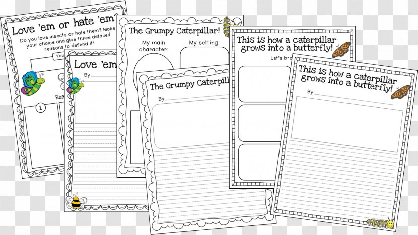 Miss Rumphius School Paper Kindergarten Butterfly - Projectbased Learning - Thank God Transparent PNG