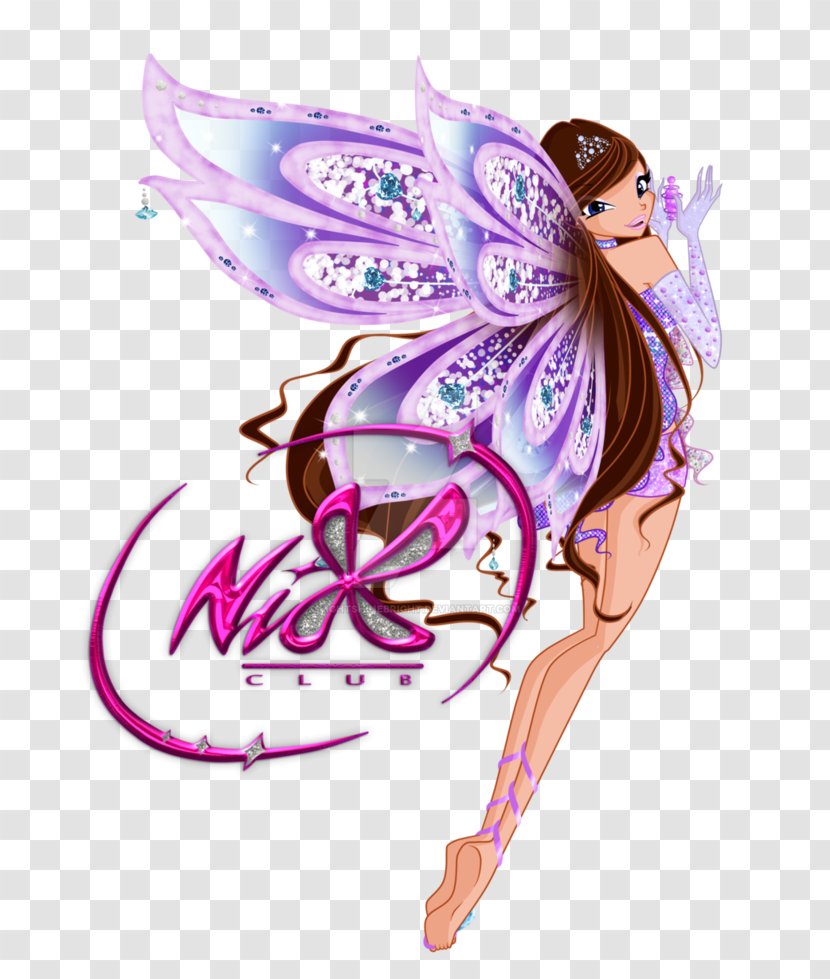 Fairy Aisha Bloom Mythix Winx Club - Watercolor - Season 6Fairy Transparent PNG