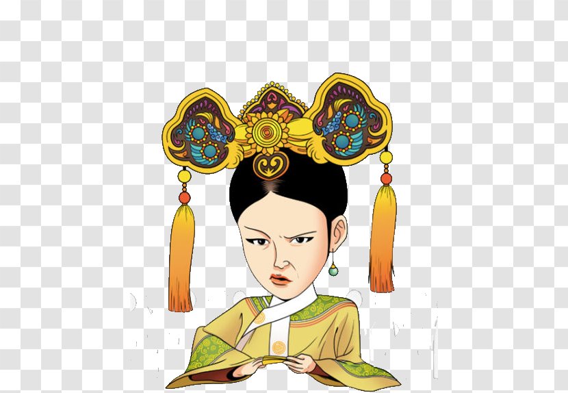 Concubine Hua Jiang Xin Empresses In The Palace Sticker Search Engine - Ruby Lin - Queen Goddess Emoticons Transparent PNG