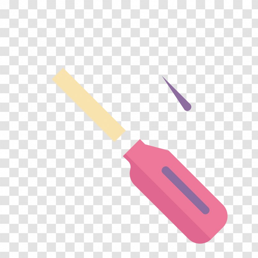 Purple Violet Tool Spatula - Web Material Transparent PNG