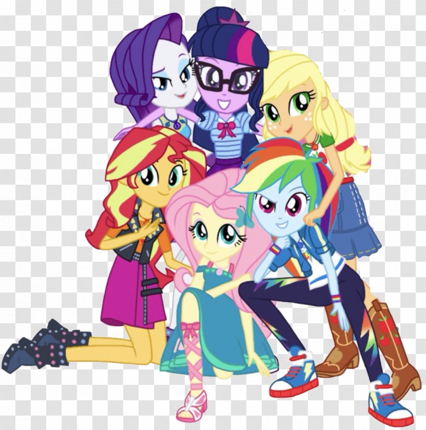 Pinkie Pie Applejack Rarity My Little Pony: Equestria Girls - Flower - Pony Transparent PNG