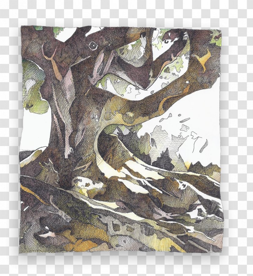 Fauna Camouflage Leaf Branching - Trunk Transparent PNG