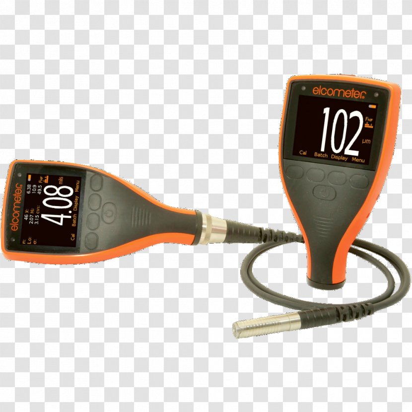 Elcometer USA Inc. Coating Ultrasonic Thickness Gauge - Paint - Business Transparent PNG