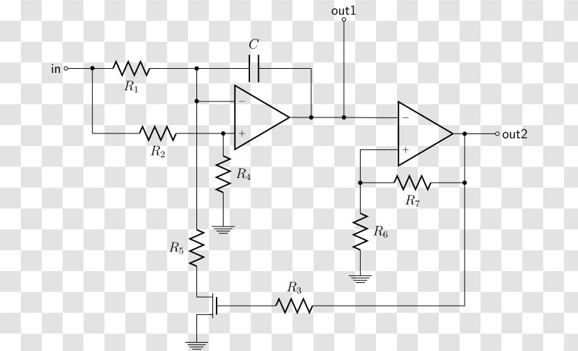 Voltage-controlled Oscillator Electronic Oscillators Circuit Diagram Schematic - Structure - Linear Timeinvariant Theory Transparent PNG