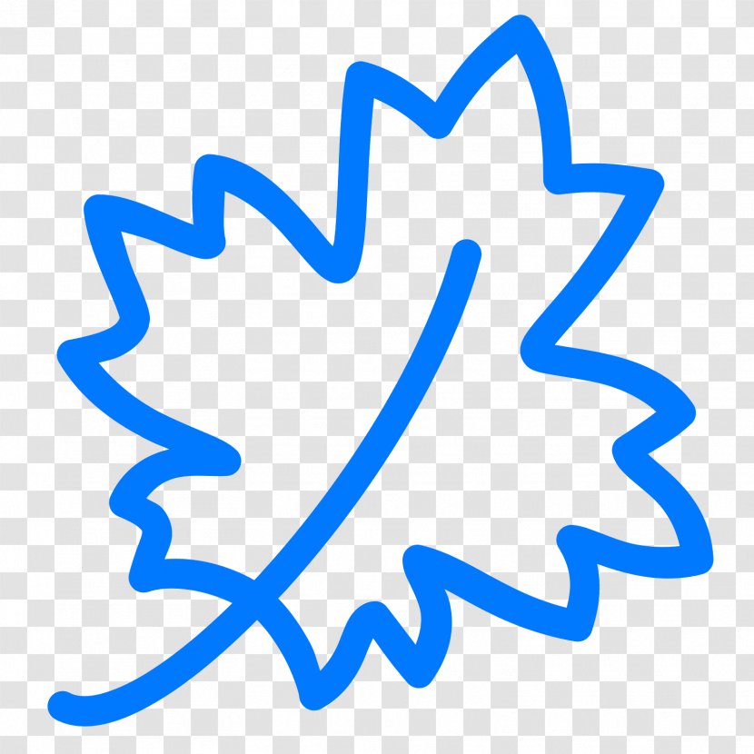 Maple Leaf - Tree - Outline Transparent PNG