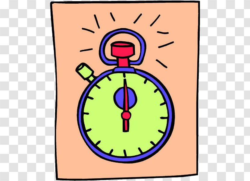 Cartoon Stopwatch - Symbol - Alarm Clock Transparent PNG