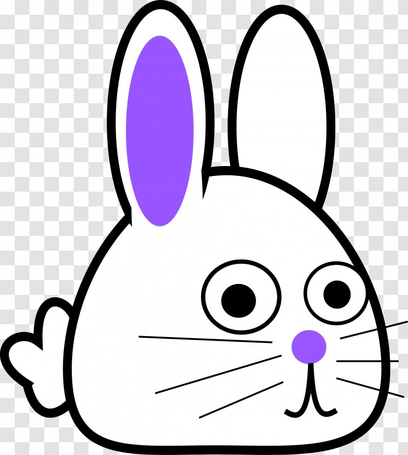 Easter Bunny Holland Lop Hare Rabbit Clip Art - Vertebrate Transparent PNG