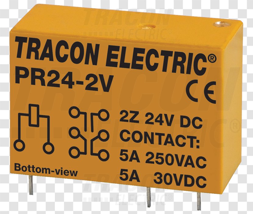 Signage Relay Printed Circuit Board Direct Current - Sign - Stxam12fin Pr Eur Transparent PNG