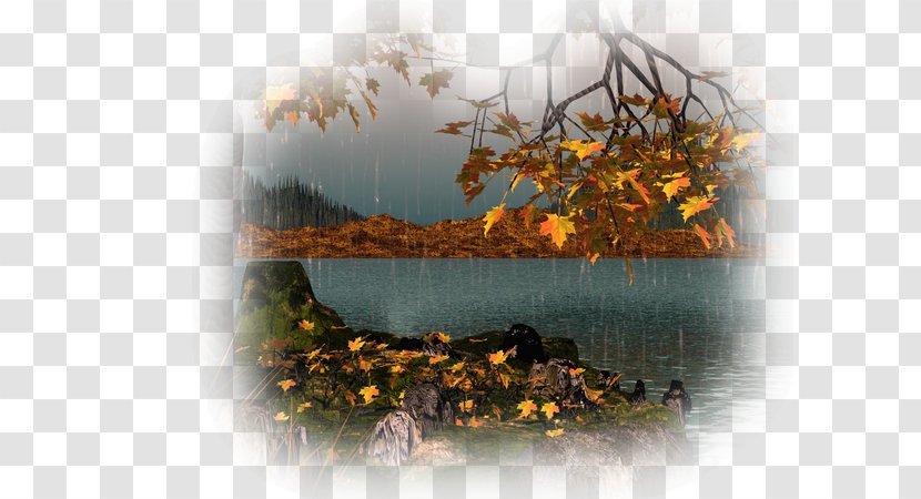 Autumn Landscape Season Chanson D'automne Painting Transparent PNG