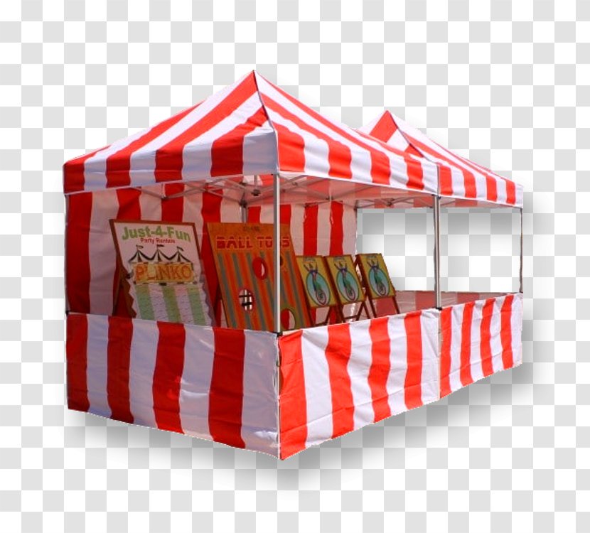 Carnival Game Tent Circus Traveling - Ring Toss Transparent PNG