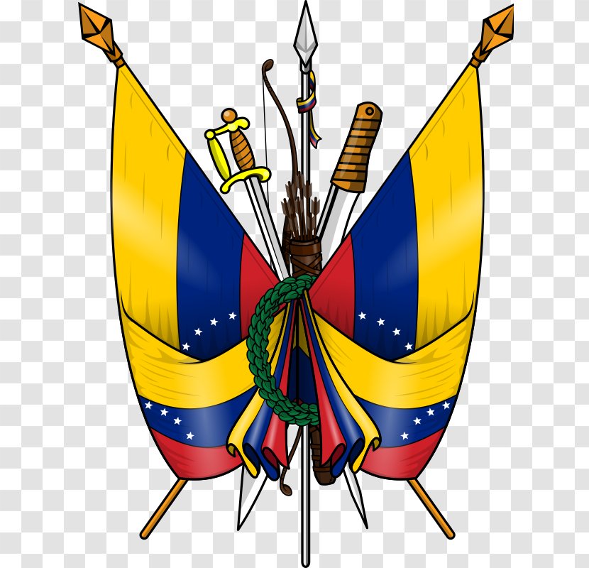 Coat Of Arms Venezuela Escutcheon Flag Clip Art - Shield Transparent PNG