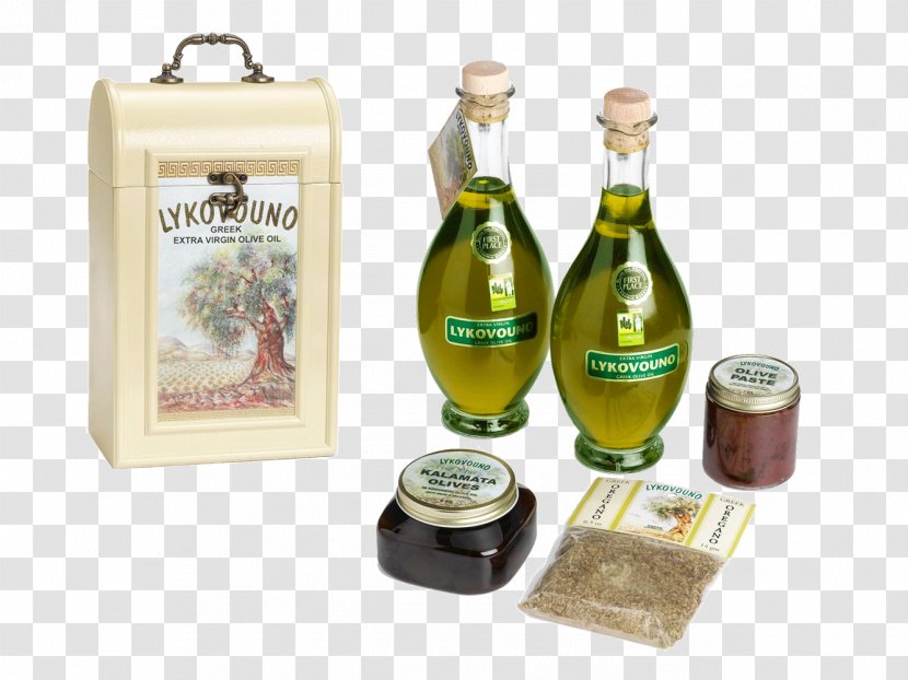 Greek Cuisine Olive Oil Kalamata Turkish - Wine Bottle Transparent PNG