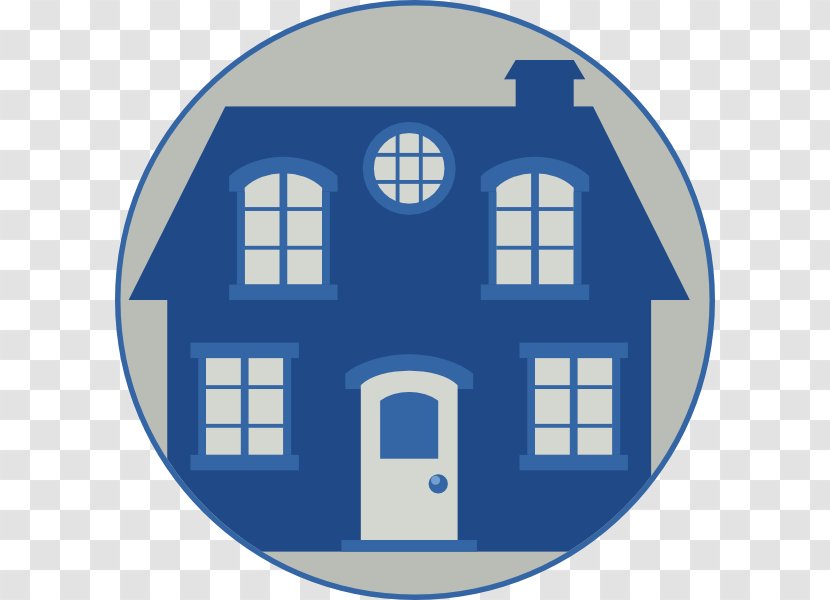 House Clip Art - Symbol - Blue Cliparts Transparent PNG