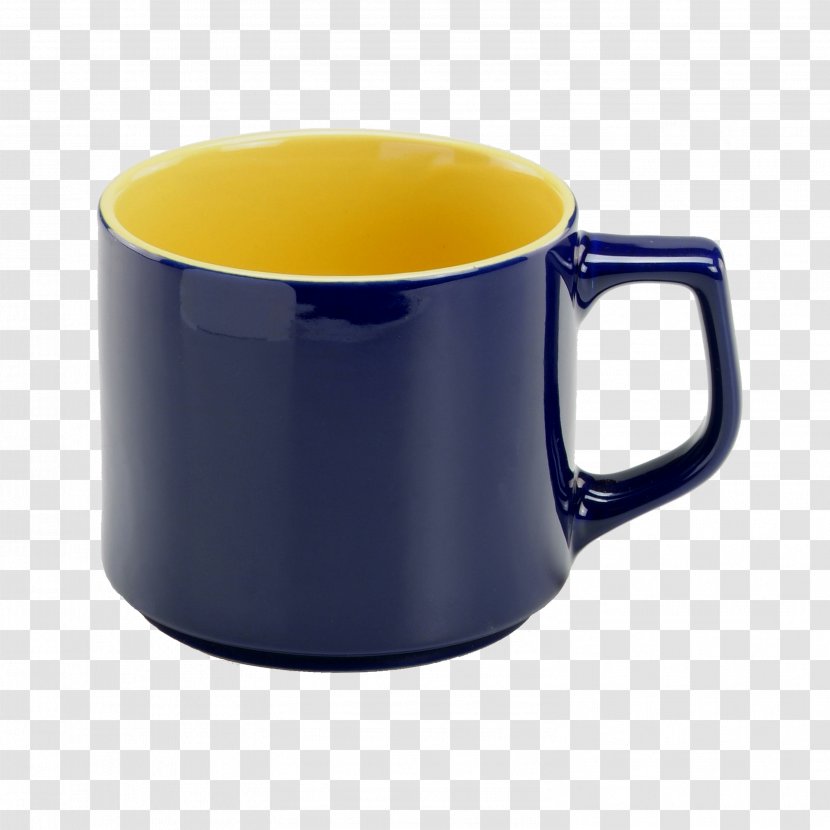 Coffee Cup Ceramic Mug Cobalt Blue Transparent PNG