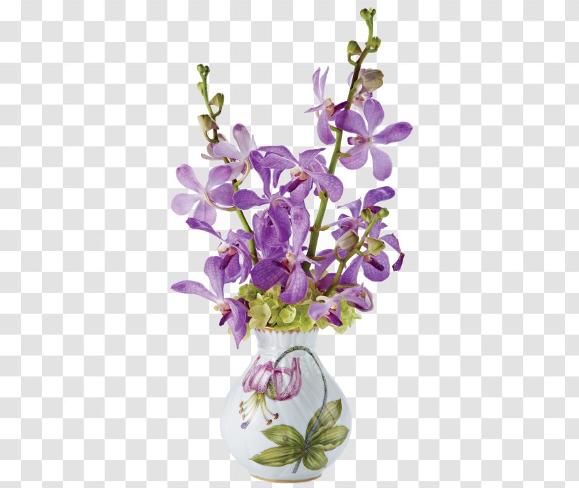 Vase Flower Purple Floral Design Lavender Transparent PNG