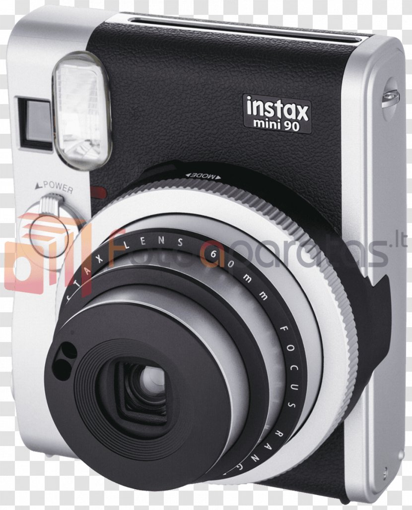Photographic Film Fujifilm Instax Mini 90 NEO CLASSIC Instant Camera - Digital Slr Transparent PNG