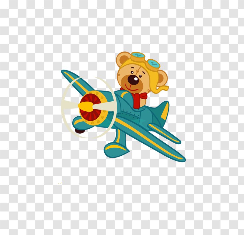 Airplane Child Mural - Frame Transparent PNG