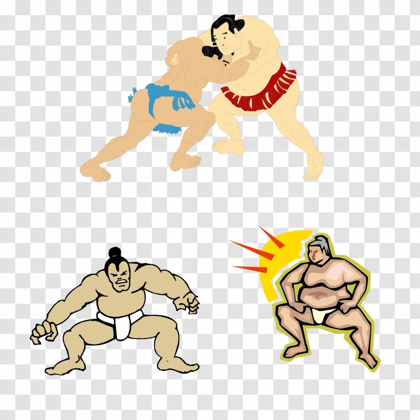 Sumo Sport Wrestling Clip Art - Frame - Material Transparent PNG