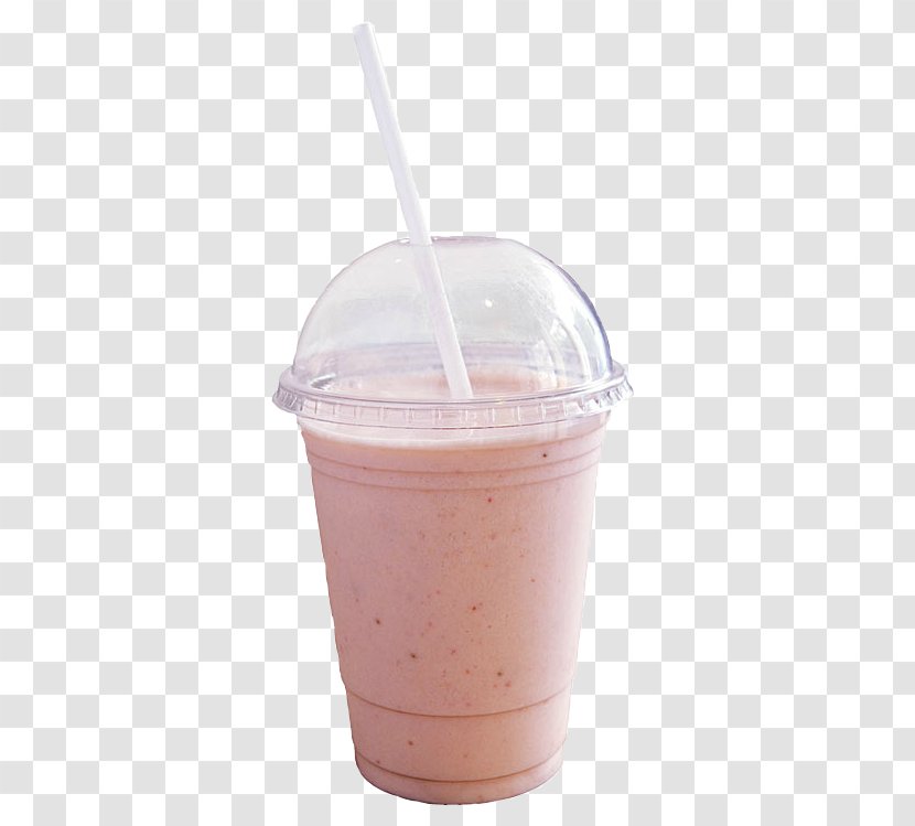 Milkshake Juice Drink - Milk - Pink Transparent PNG