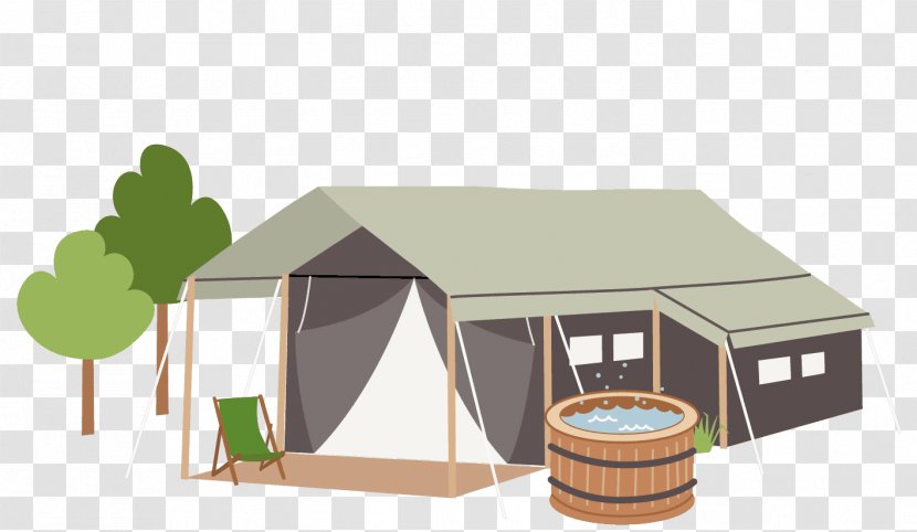 Glamping Accommodation Tent Farm Vacation - Feather Transparent PNG