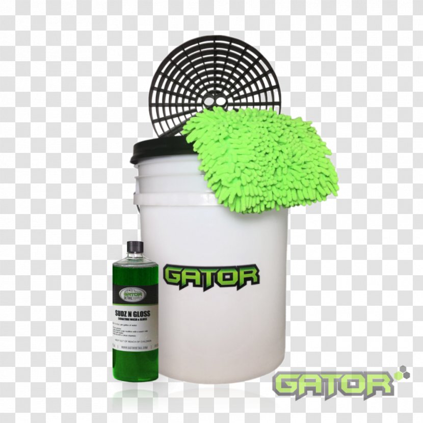 Auto Detailing Bucket Car Gator Products Washing - Grass - Laundry Transparent PNG