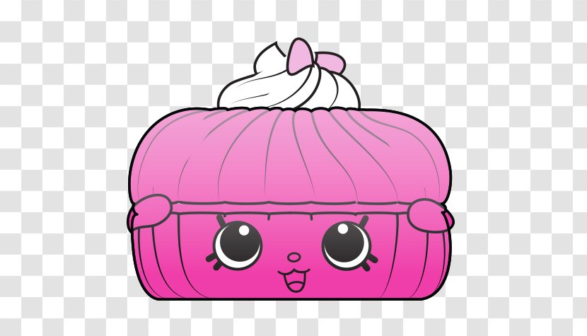 Cake Cartoon - Shopkins 7 - Coin Purse Transparent PNG