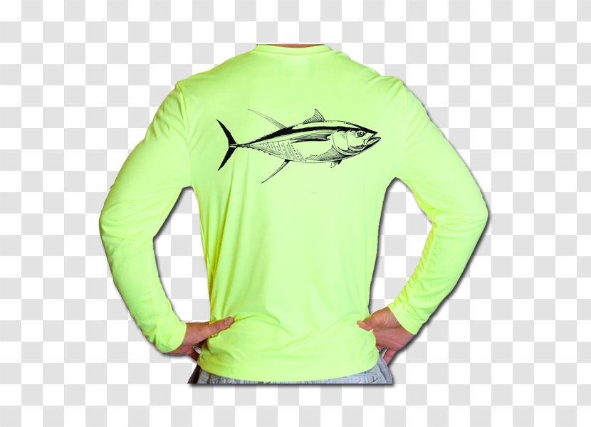 Long-sleeved T-shirt Jacket - Green - Fisherman Clothing Transparent PNG