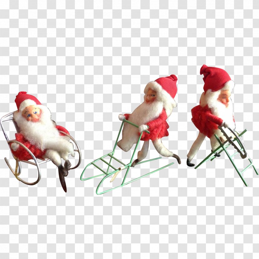 Santa Claus Christmas Ornament Figurine - Fictional Character Transparent PNG