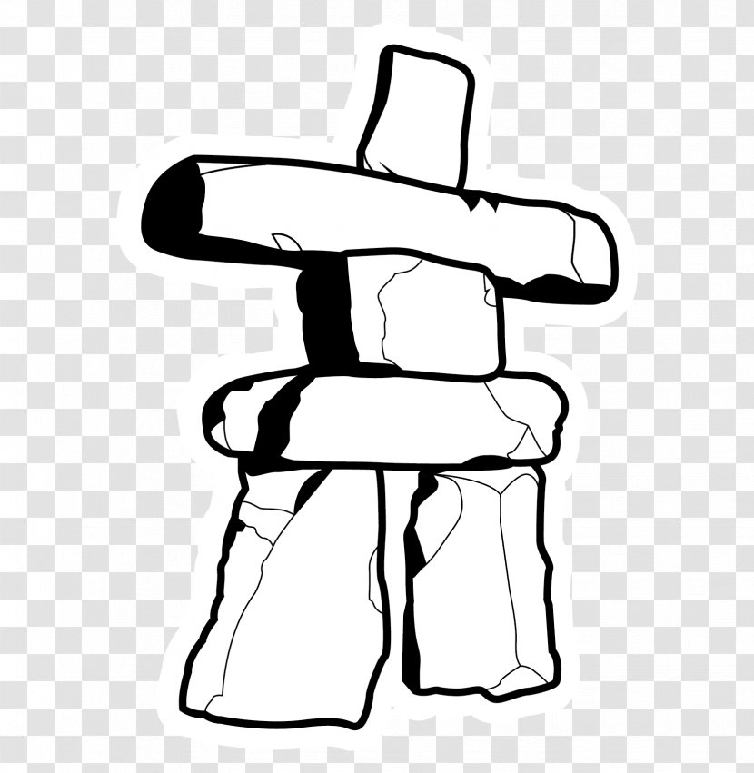 Illustration Drawing Thumb Clip Art Cartoon - Inukshuk Transparent PNG