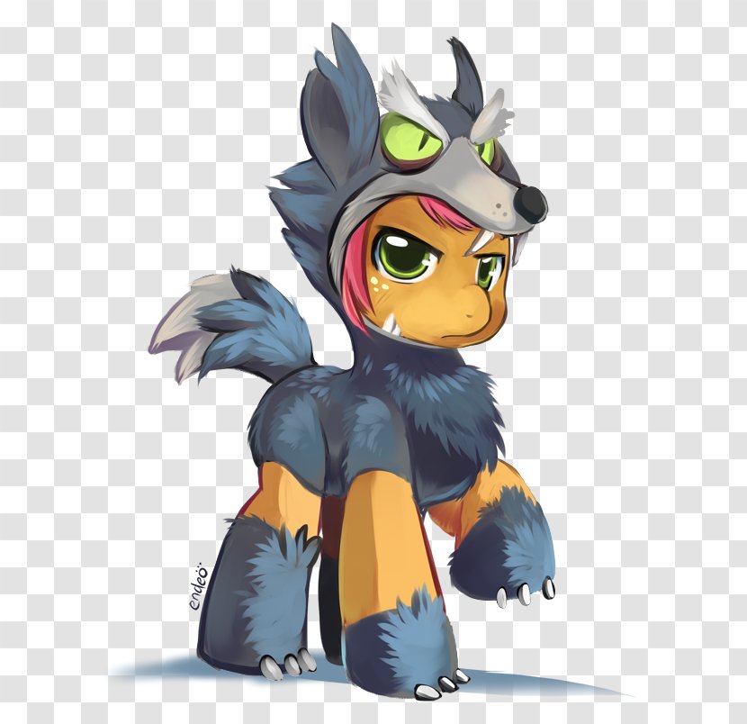 My Little Pony Rainbow Dash Twilight Sparkle Gray Wolf - Mythical Creature Transparent PNG