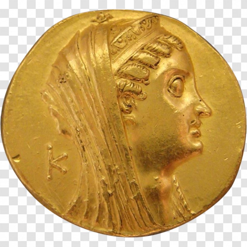 Ptolemaic Kingdom Alexandria Dynasty Egypt Gold - Ptolemy Vi Philometor Transparent PNG