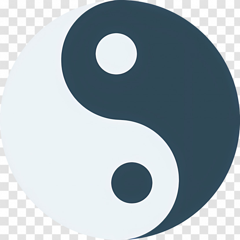 Yin Yang - Yin-Yang Symbol Representing Balance And Harmony Transparent PNG