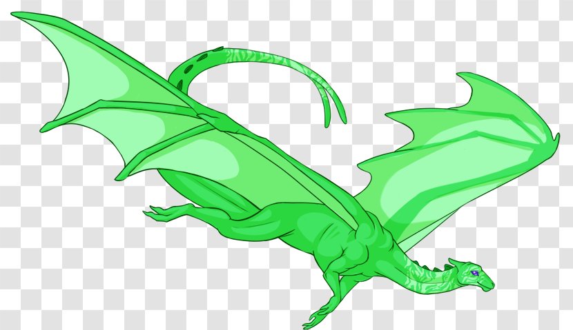 Clip Art Illustration Leaf Reptile Amphibians - Mythical Creature - Green Transparent PNG