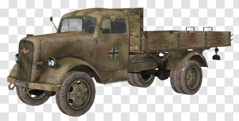 Call Of Duty: WWII Opel Blitz World At War Ghosts - Armored Car Transparent PNG