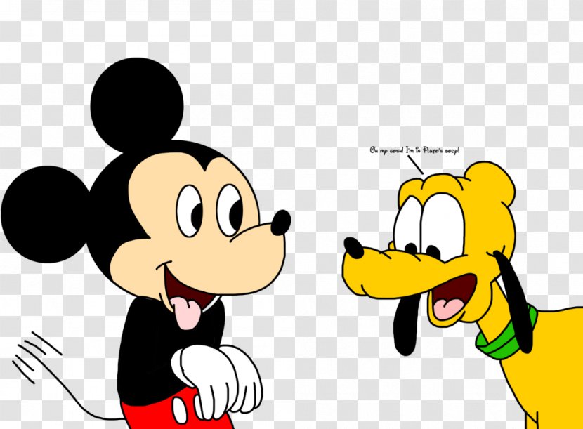 Pluto Mickey Mouse Minnie Daisy Duck Donald - Cartoon - Oswald The Lucky Rabbit Transparent PNG
