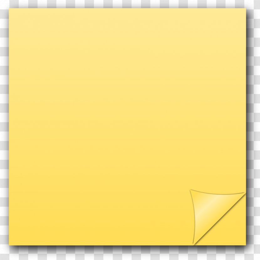 Post-it Note Sticky Notes Paper Icon - Product Design Transparent PNG