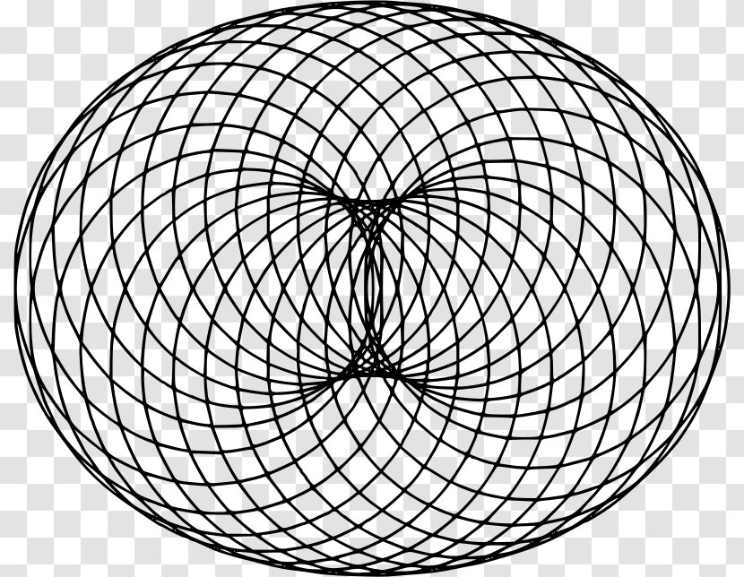 Crop Circle Sacred Geometry Spirograph Transparent PNG