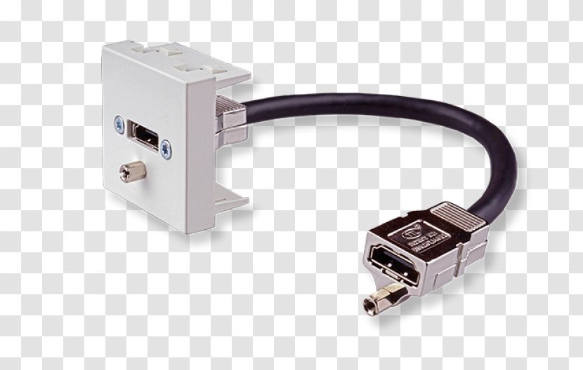 Serial Cable Adapter HDMI Electrical Connector - Hardware - Ieee 1394 Transparent PNG