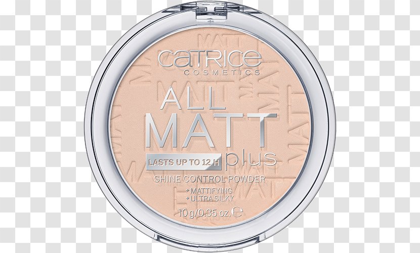Face Powder Catrice All Matt Plus Shine Control Cosmetics 025 Sand Compact - Essence About Fixing Transparent PNG