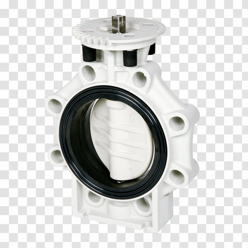 Butterfly Valve Plastic Actuator Diaphragm - Polyvinylidene Fluoride Transparent PNG