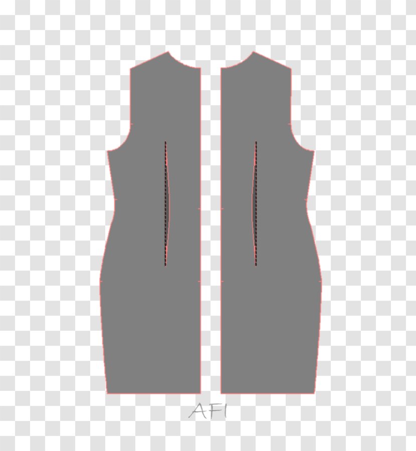 Outerwear Zipper Dress Sleeve Shoulder - Sewing Stitch Transparent PNG