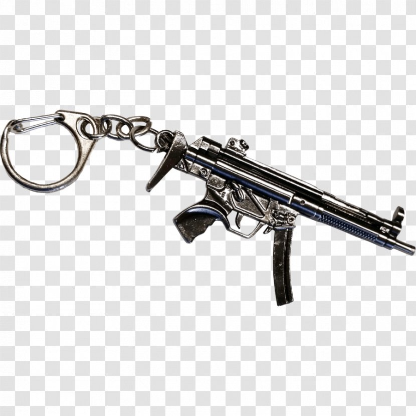 Trigger Key Chains Firearm Metal Gun Barrel - Weapon Transparent PNG