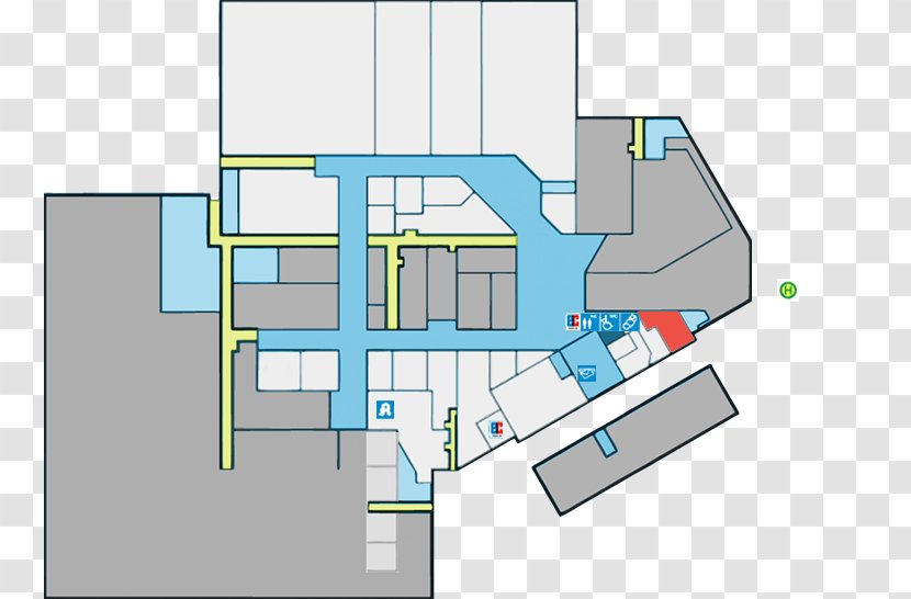 Urban Design Residential Area Floor Plan - Diagram - Asian Wok Transparent PNG