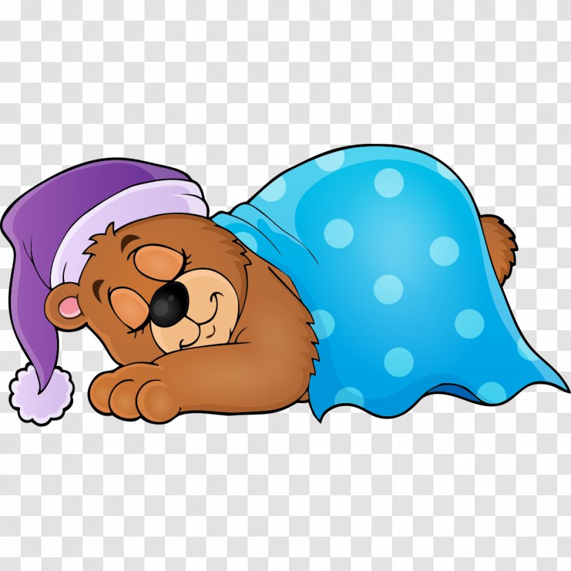 Bear Sleep Royalty-free Clip Art - Tree - Sleeping Transparent PNG