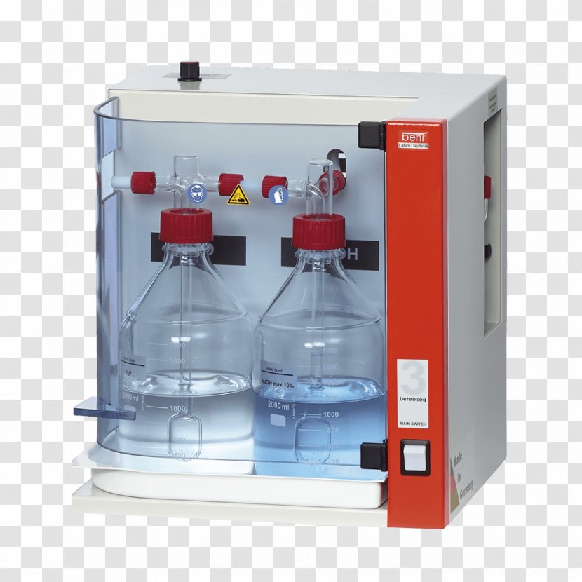 Kjeldahl Method Scrubber Laboratory Gas Protein - Magnetic Stirrer - Labourer Transparent PNG