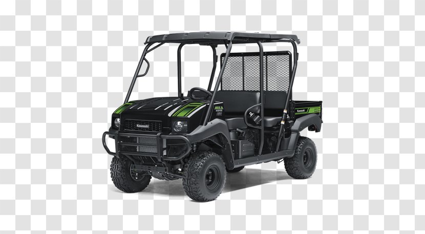 Kawasaki MULE Heavy Industries Motorcycle & Engine Side By All-terrain Vehicle - Automotive Exterior Transparent PNG